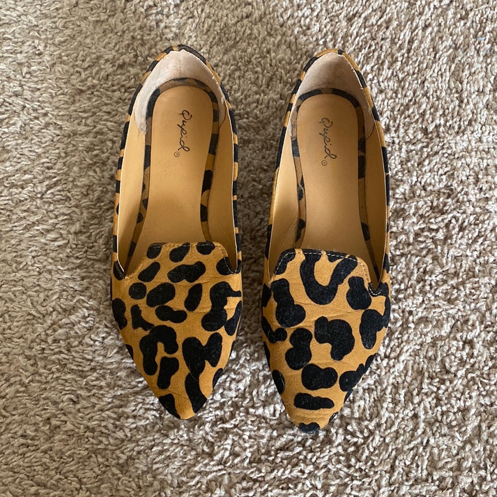 Qupid Leopard Flats